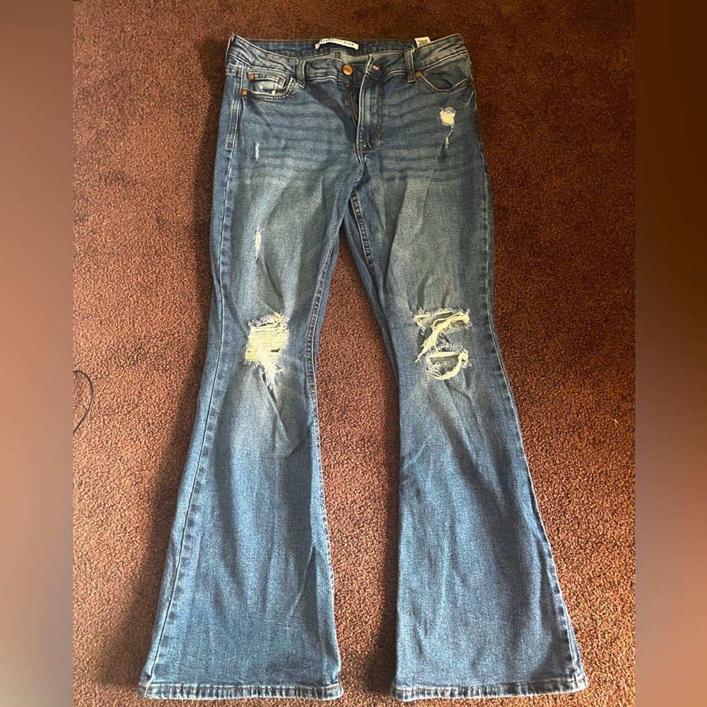 "Celebrity pink" y2k womens/girls jeans low rise boot cut